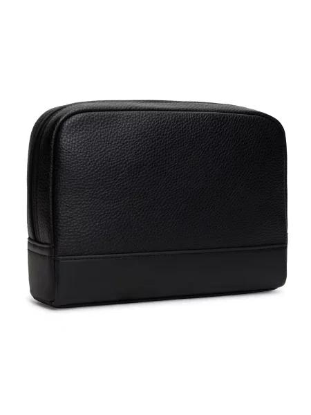 Geantă crossbody Tommy Hilfiger din piele negru