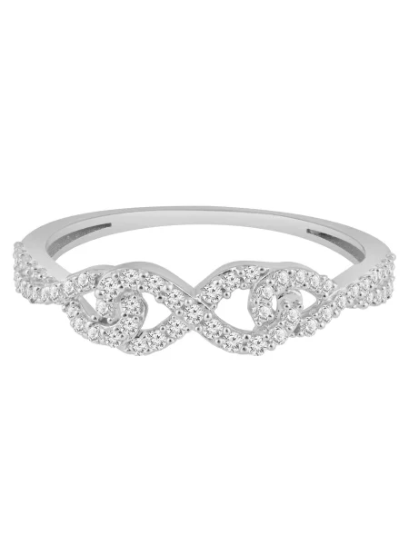 Diamant Exquis Prsten srebro