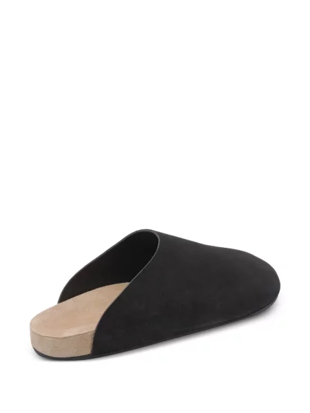 Papuci tip mules The Row negru