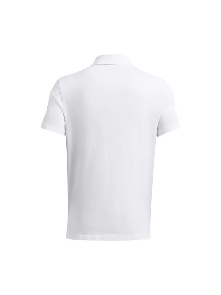 Pánske polo tričko Under Armour Icon Polo white/white biela