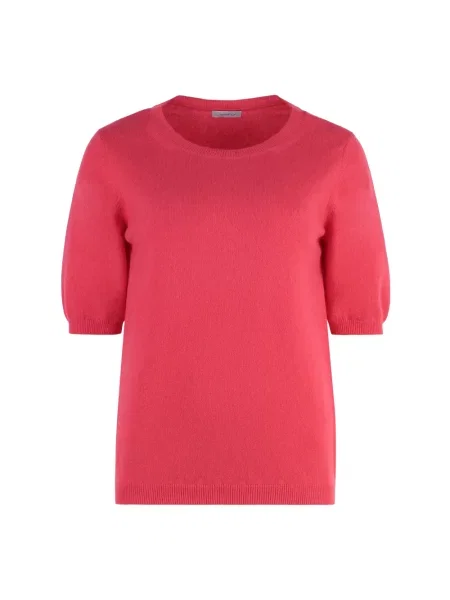 Sweter Malo z krótkim rękawem czerwony