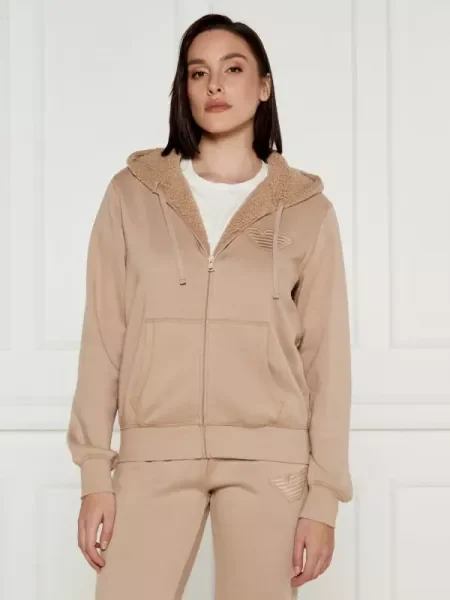 Emporio Armani Pulóver | shearling bézs