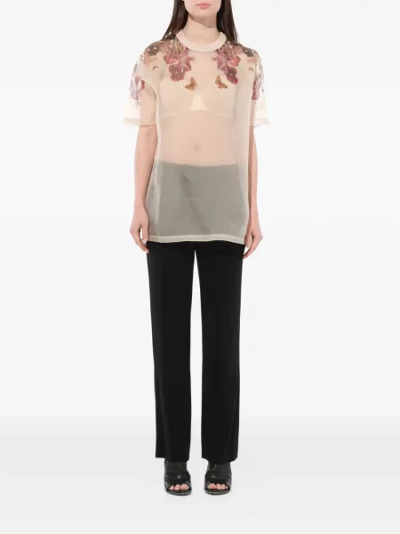 Tricou Givenchy cu model floral cu imagine