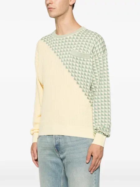Pulover Versace cu imprimeu geometric