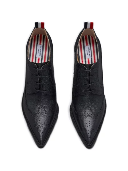 Pantofi cu toc Thom Browne cu toc înalt negru