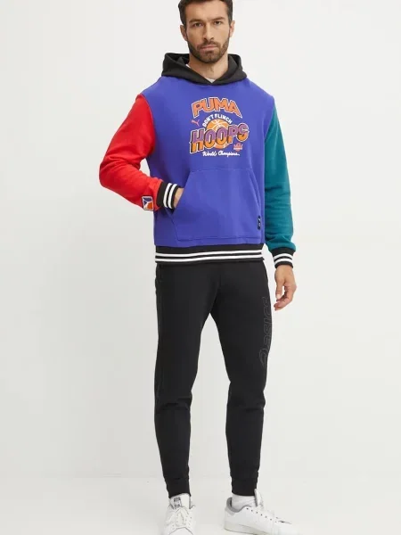 Спортивні штани Asics однотонні чорний