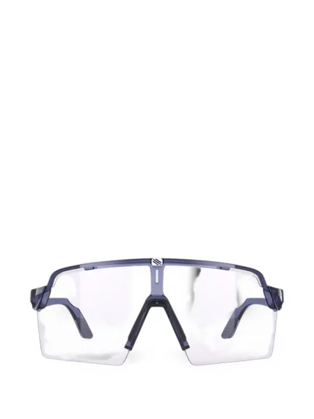 Ochelari de soare Rudy Project cu imprimeu geometric albastru