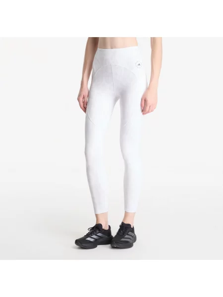 Colanți adidas by Stella McCartney Training Leggings Printed Core White/ Orbit Grey S alb