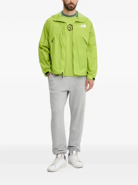 Tricou The North Face cu imagine verde
