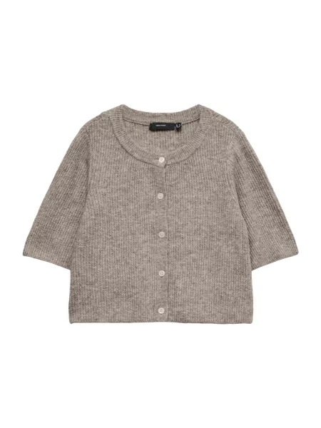 VERO MODA Geacă tricotată VMSoffe amestecat gri