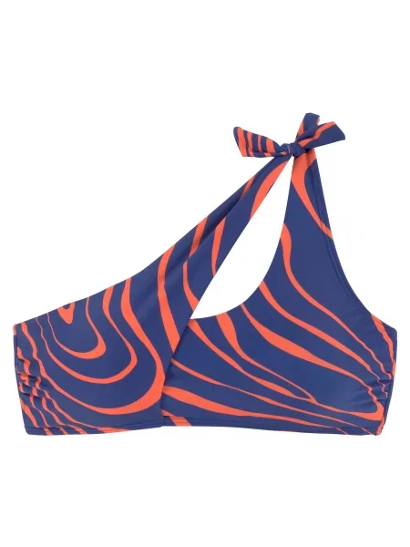 BUFFALO Bikini zgornji del Dune / oranžna modra