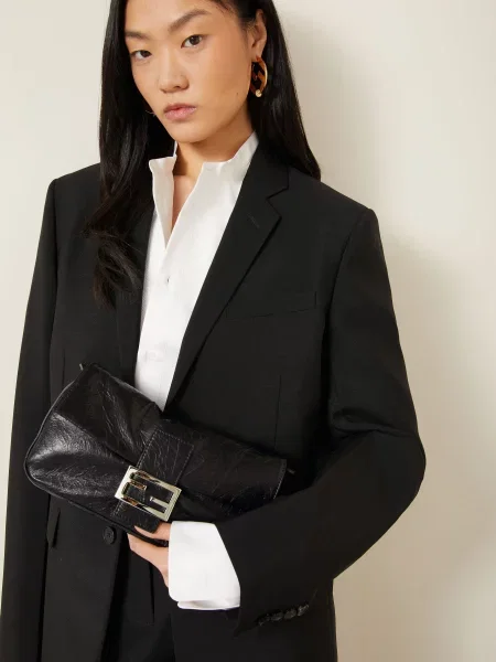 Fendi Torebka Baguette schwarz czarna
