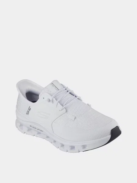 Кожаные повседневные кроссовки Skechers белые