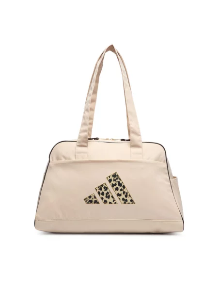 Torba bowlingowa z grafiką Leo beżowa