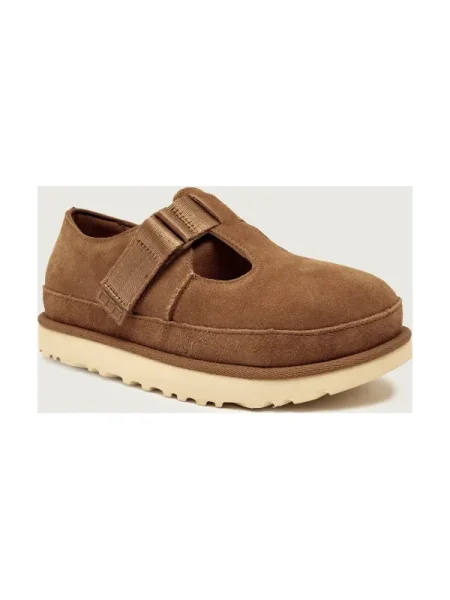 UGG Pantofi GOLDENSTAR MARY JANE | piele întoarsă