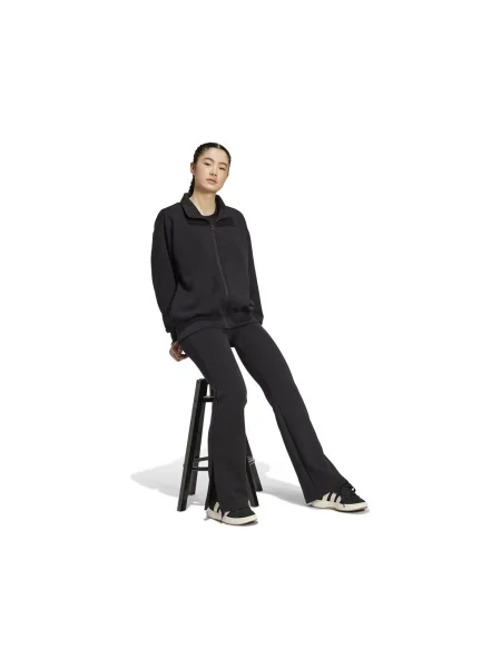 Pantaloni Adidas evazate fără armătură negru