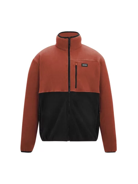 Bluza Polarowa Blok Kolorystyczny Pełen Frankie czarna