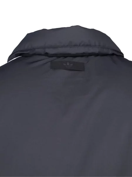 Geacă bomber Adidas cu dungi gri