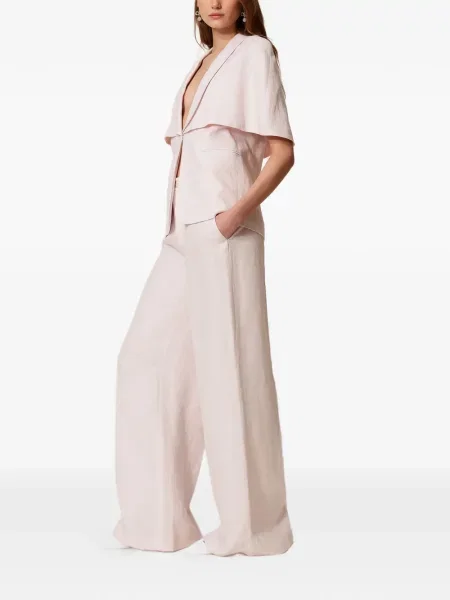 Pantaloni Twinset roz