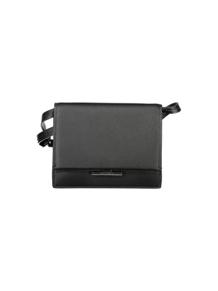 Torebka crossbody Calvin Klein skórzana czarna