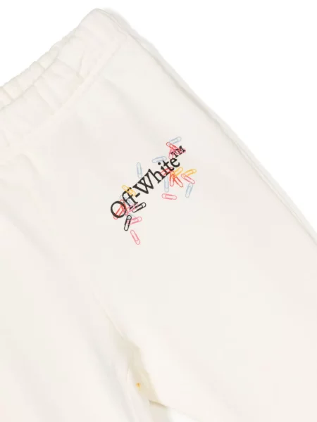 Spodnie dziecięce Off-white białe