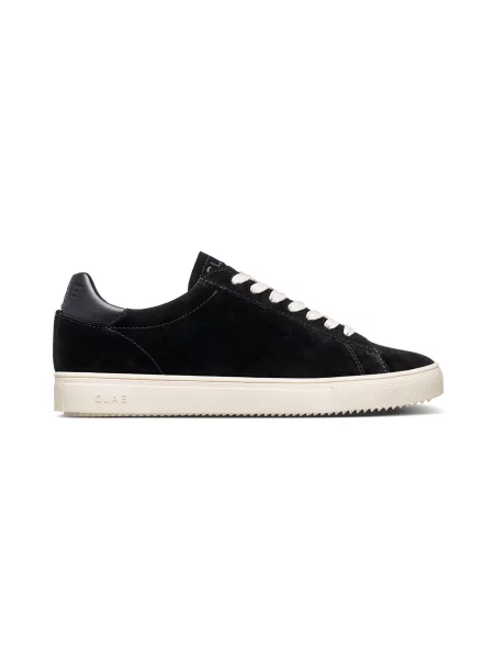 Clae Bradley Black Suede Mężczyźni Buty sportowe Clae Size: czarny