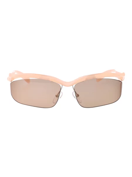 Okulary przeciwsłoneczne Prada Eyewear brązowe