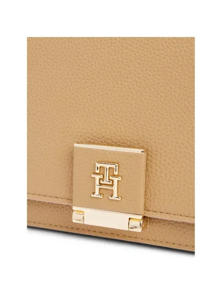 Tommy Hilfiger Geantă Th Her Med Crossover Maro bej