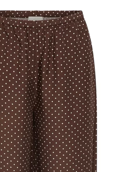 Pantaloni Posse cu buline maro