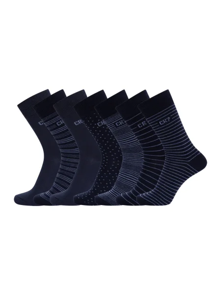 - Cristiano Ronaldo Ponožky námornícka modrá tmavo modrá