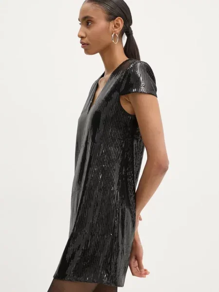 ZADIG&VOLTAIRE rochie mini evazati negru