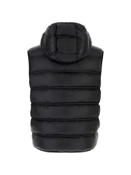 Vestă Moncler cu glugă negru