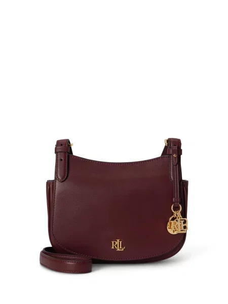 Lauren Ralph Lauren Geantă de umăr MARCY vin roșu