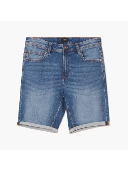 Джинсовые шорты Cropp синие