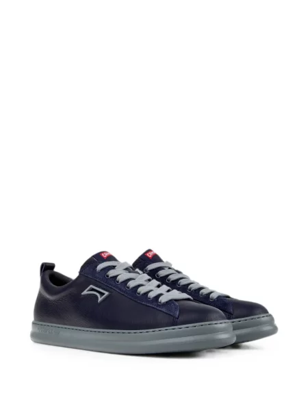 Sneakerși Camper din piele albastru