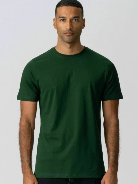 TEESHOPPEN Cămașă Organic Basic verde