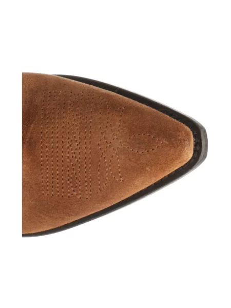 Botki Golden Goose skórzane brązowe