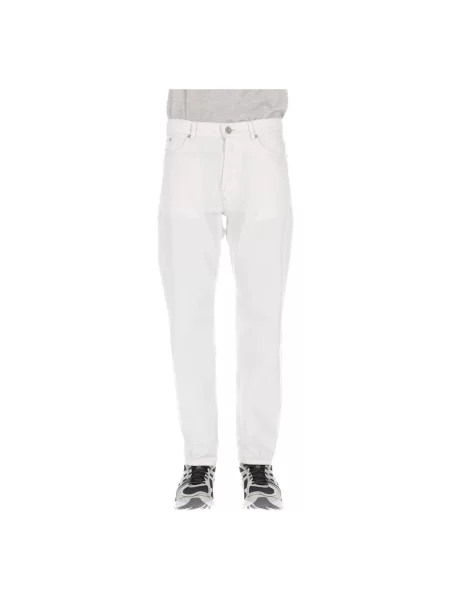Jeansy straight leg C.p. Company białe