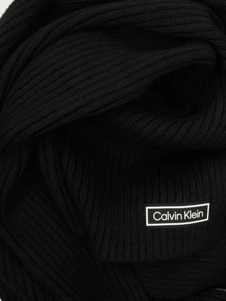 Шарф Calvin Klein чанки черный