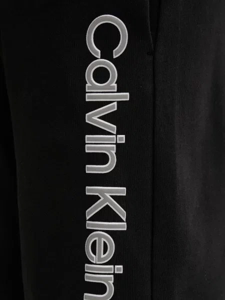 Frottír rövidnadrág Calvin Klein fekete