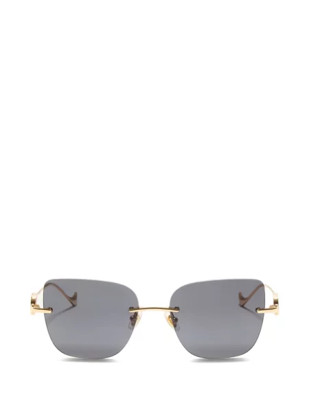 Ochelari de soare Valentino Garavani Eyewear cu imprimeu geometric gri