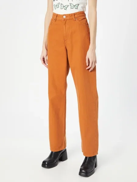 Monki Jeans Taiki maro portocaliu