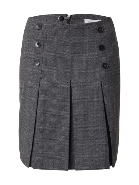 MORE & MORE Fustă gri / gri deschis negru