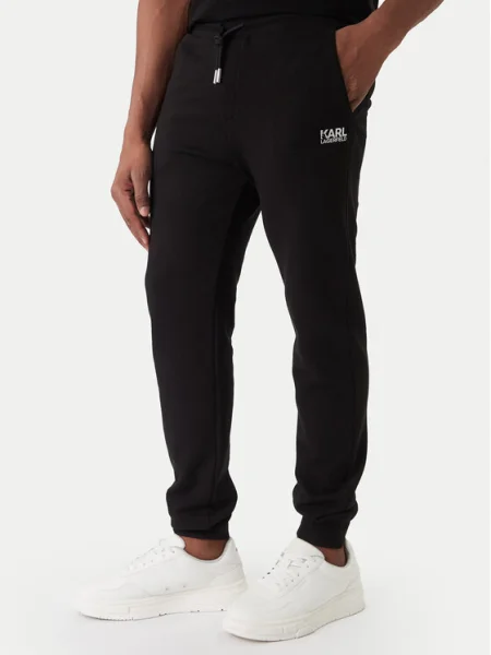 KARL LAGERFELD Pantaloni trening negru