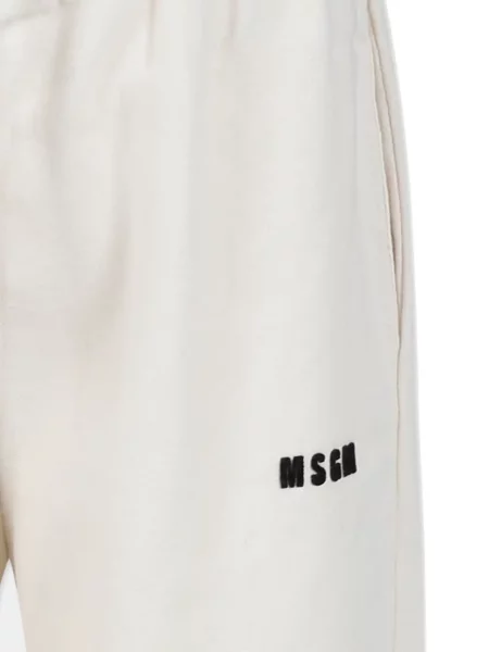 Spodnie dziecięce Msgm białe