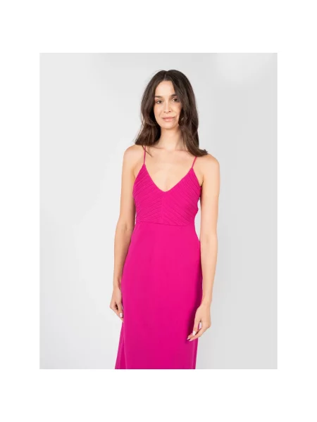 Sukienka Patrizia Pepe biznesowa różowa