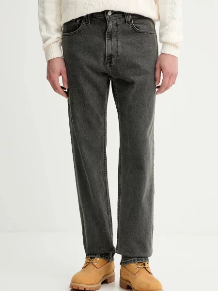 Kavbojke Hollister Co. črna