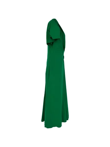 Rochie midi Victoria Beckham verde