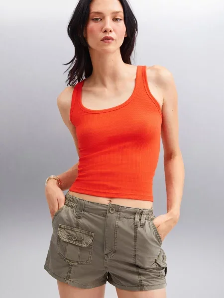 Grimelange Top portocaliu