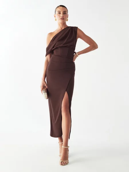 BWLDR Rochie de seară RHODIA' maro